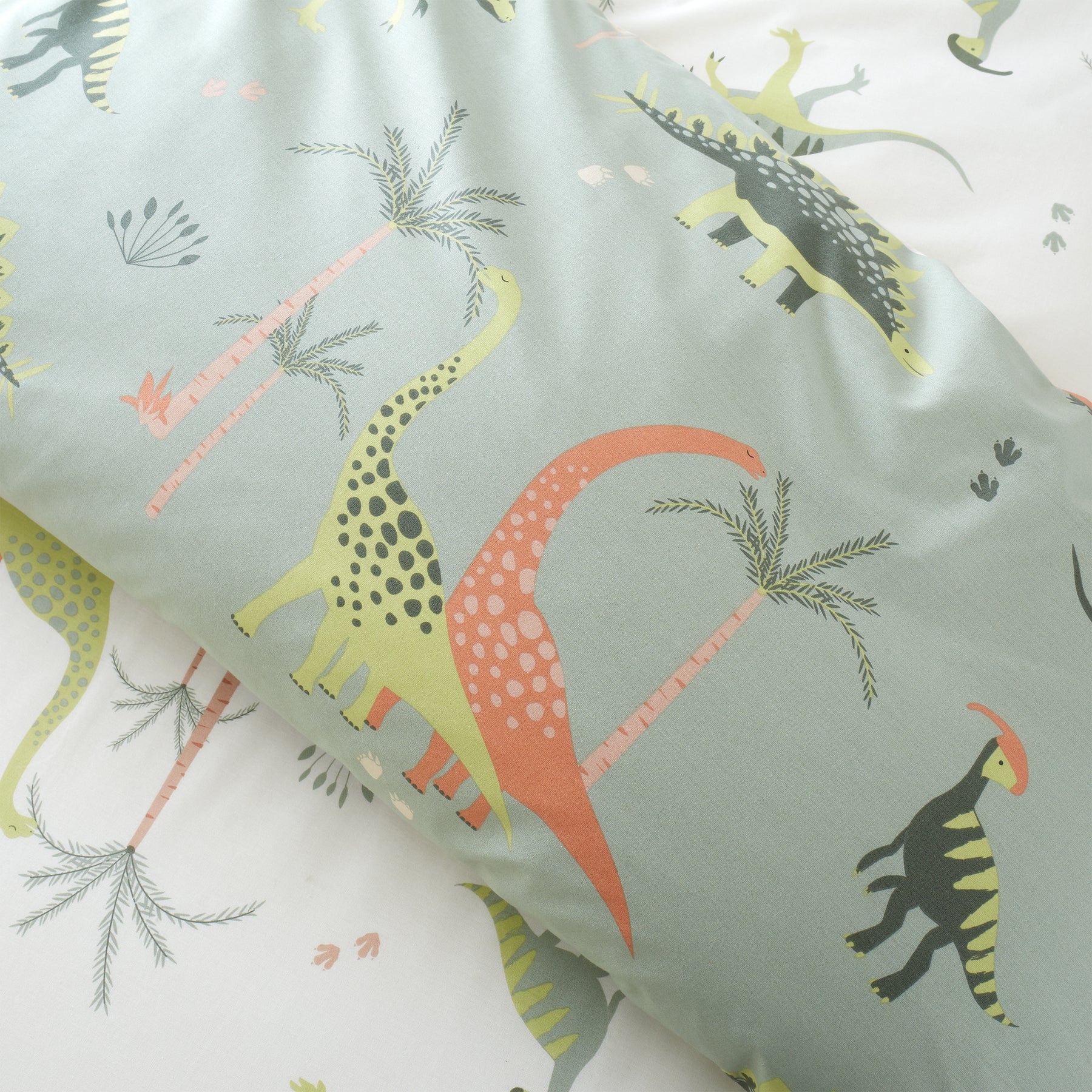 Natural Chapter B Dinosaurs Duvet Cover Bedding Set Terrys