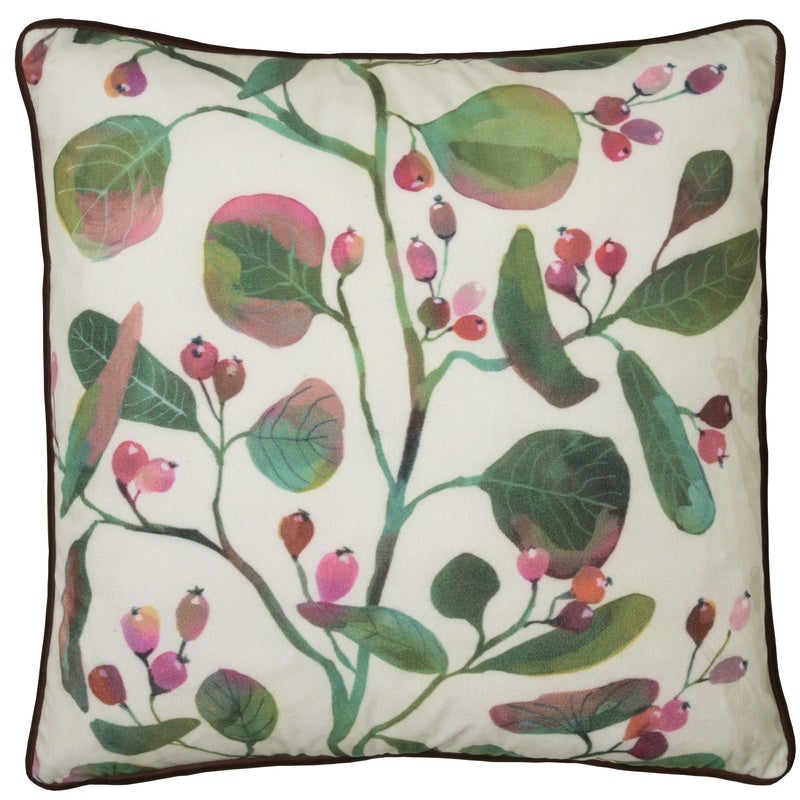 Linda Barker Dotties Love Piped Filled Cushion 50cm x 50cm Coral