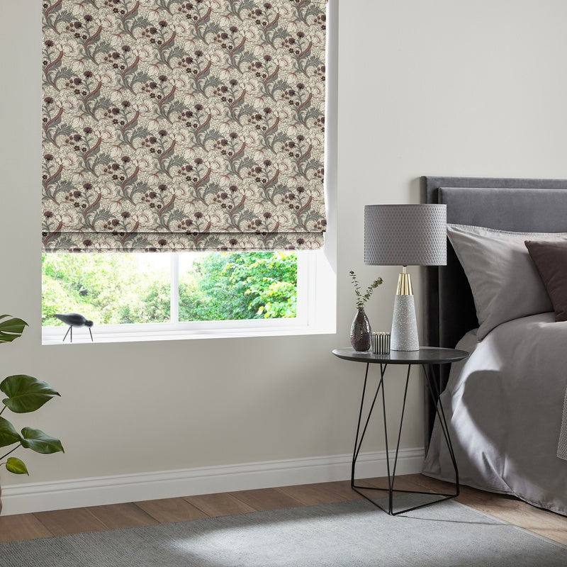 Dovecote Made to Measure Roman Blind Claret