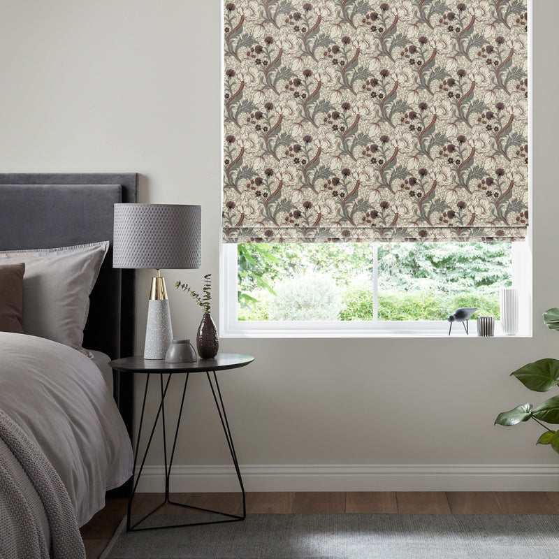 Dovecote Made to Measure Roman Blind Claret