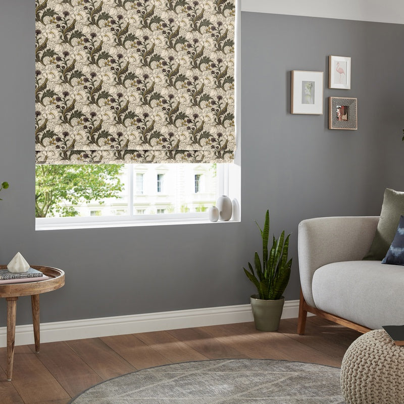 Dovecote Made to Measure Roman Blind Plum