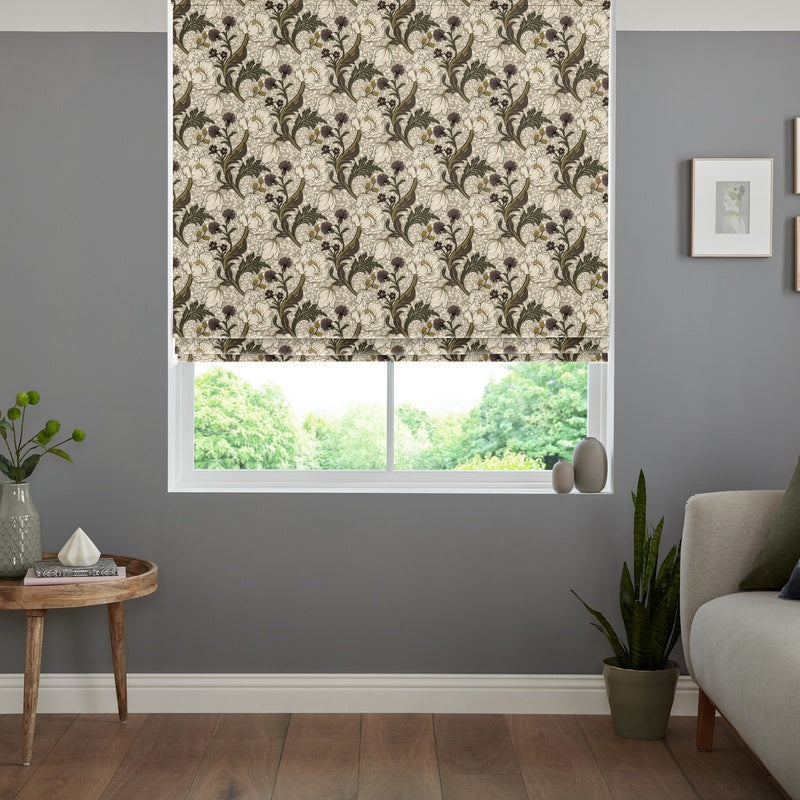 Dovecote Made to Measure Roman Blind Plum
