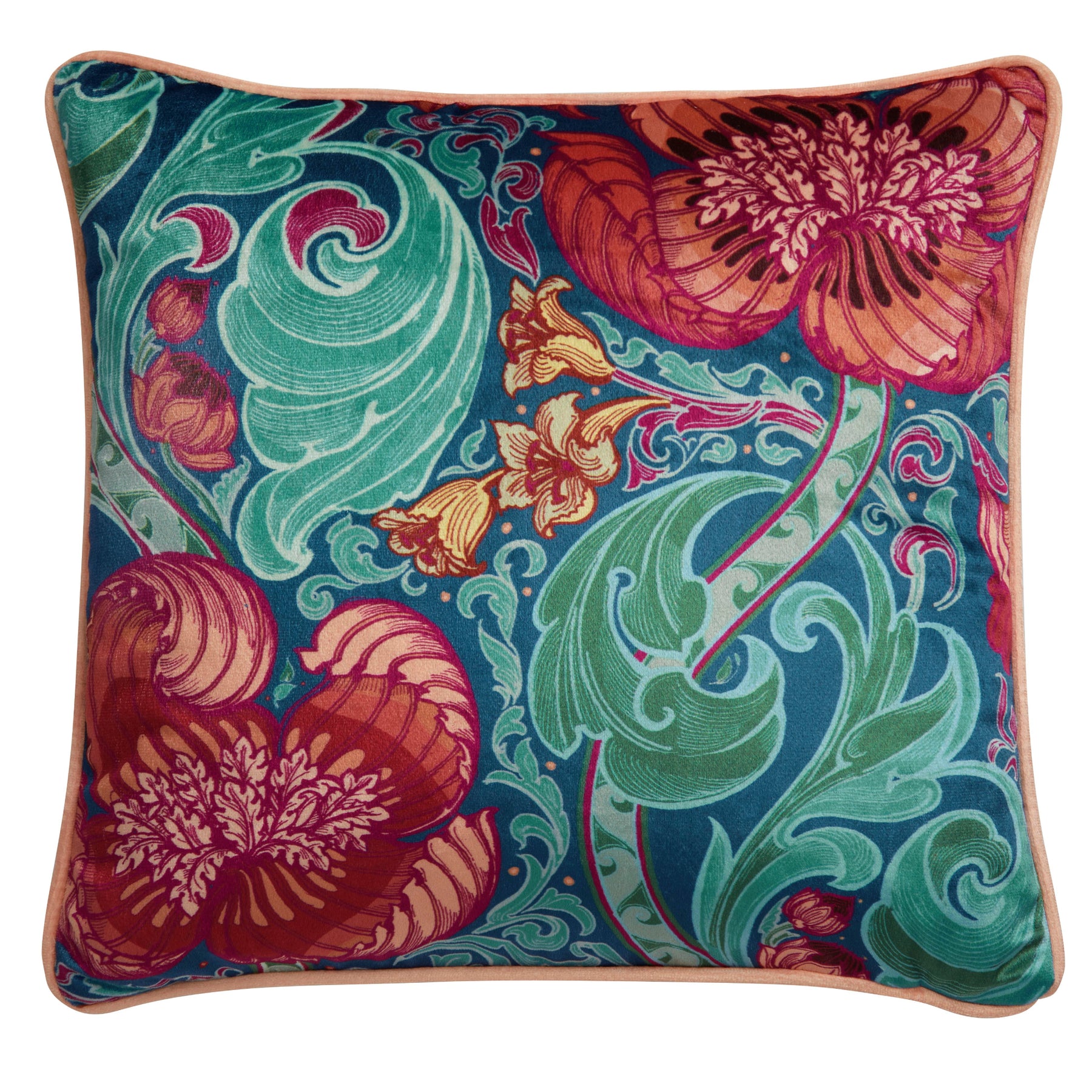 Laurence Llewelyn-Bowen Down The Dilly Filled Cushion 43cm x 43cm Blue