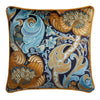 Laurence Llewelyn-Bowen Down The Dilly Filled Cushion 43cm x 43cm Ochre Blue