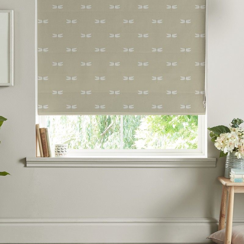 Sophie Allport Dragonfly Made to Measure Roman Blind Sand
