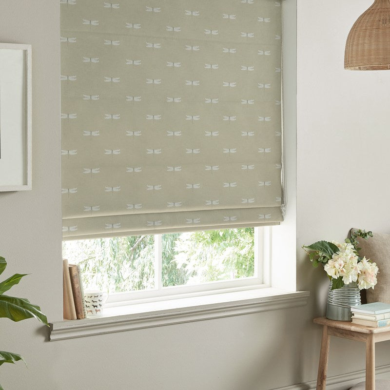 Sophie Allport Dragonfly Made to Measure Roman Blind Sand