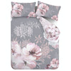 Catherine Lansfield Dramatic Floral Duvet Cover Bedding Set Grey