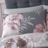 Catherine Lansfield Dramatic Floral Duvet Cover Bedding Set Grey