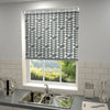 Orla Kiely Early Bird Made to Measure Blackout Roller Blind Cool Grey