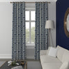 Orla Kiely Early Bird Made to Measure Curtain Dark Marine