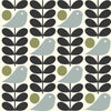 Orla Kiely Early Bird Made to Measure Roller Blind Granite