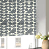 Orla Kiely Early Bird Made to Measure Roman Blind Cool Grey