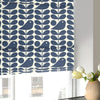 Orla Kiely Early Bird Made to Measure Roman Blind Dark Marine