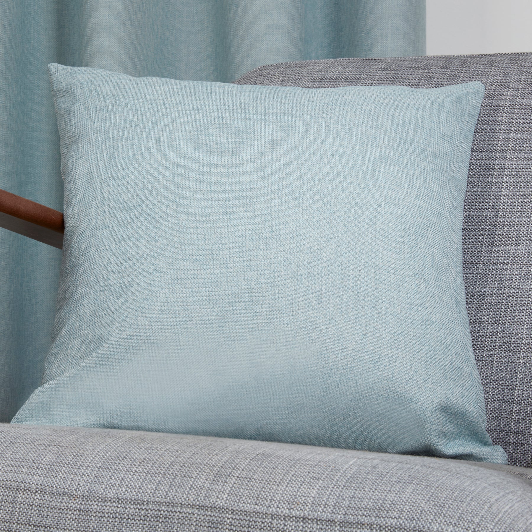 Eclipse Filled Cushion 45cm x 45cm Duck Egg