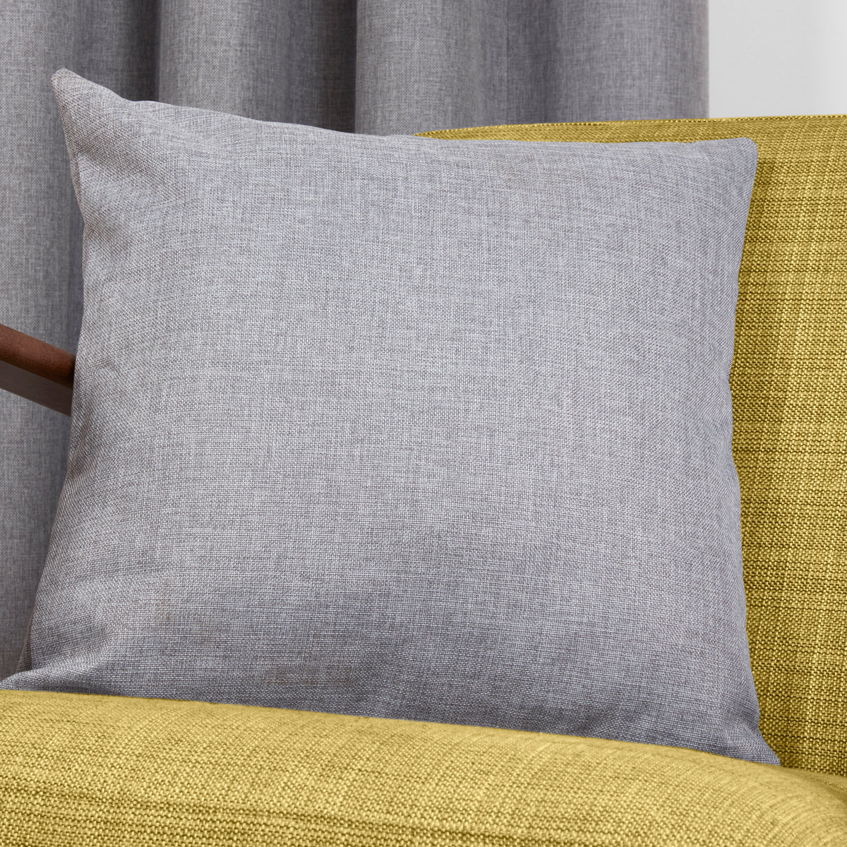 Eclipse Filled Cushion 45cm x 45cm Pewter