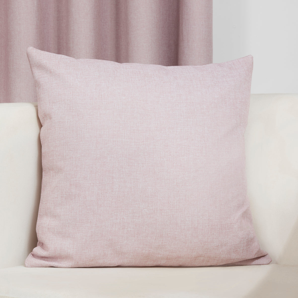Eclipse Filled Cushion 45cm x 45cm Rose