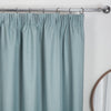 Eclipse Blackout Ready Made Pencil Pleat Curtains Duck Egg