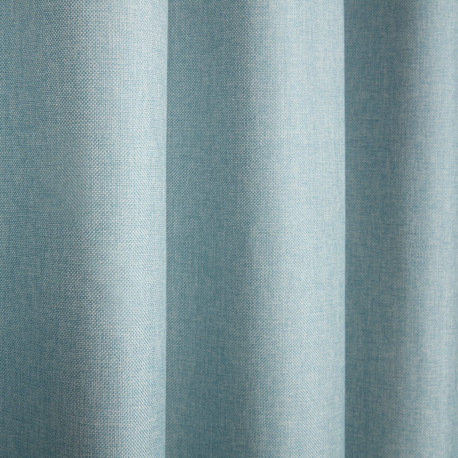 Eclipse Blackout Ready Made Pencil Pleat Curtains Duck Egg