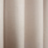 Eclipse Blackout Ready Made Pencil Pleat Curtains Natural
