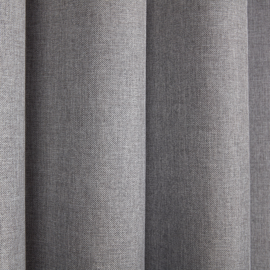 Eclipse Blackout Ready Made Pencil Pleat Curtains Pewter