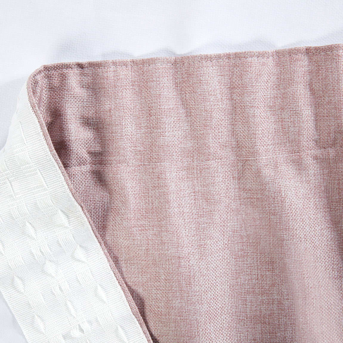 Eclipse Blackout Ready Made Pencil Pleat Curtains Rose