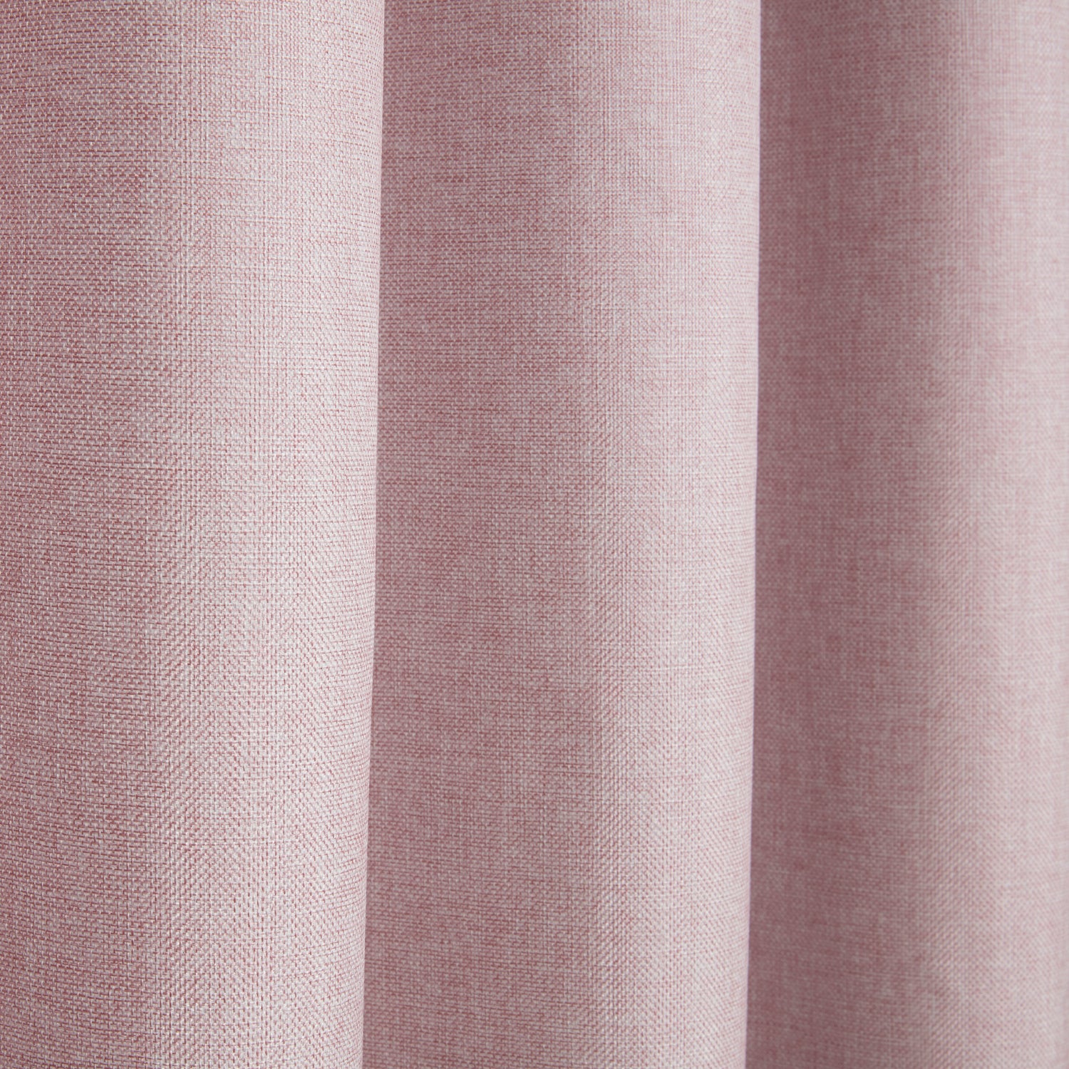 Eclipse Blackout Ready Made Pencil Pleat Curtains Rose