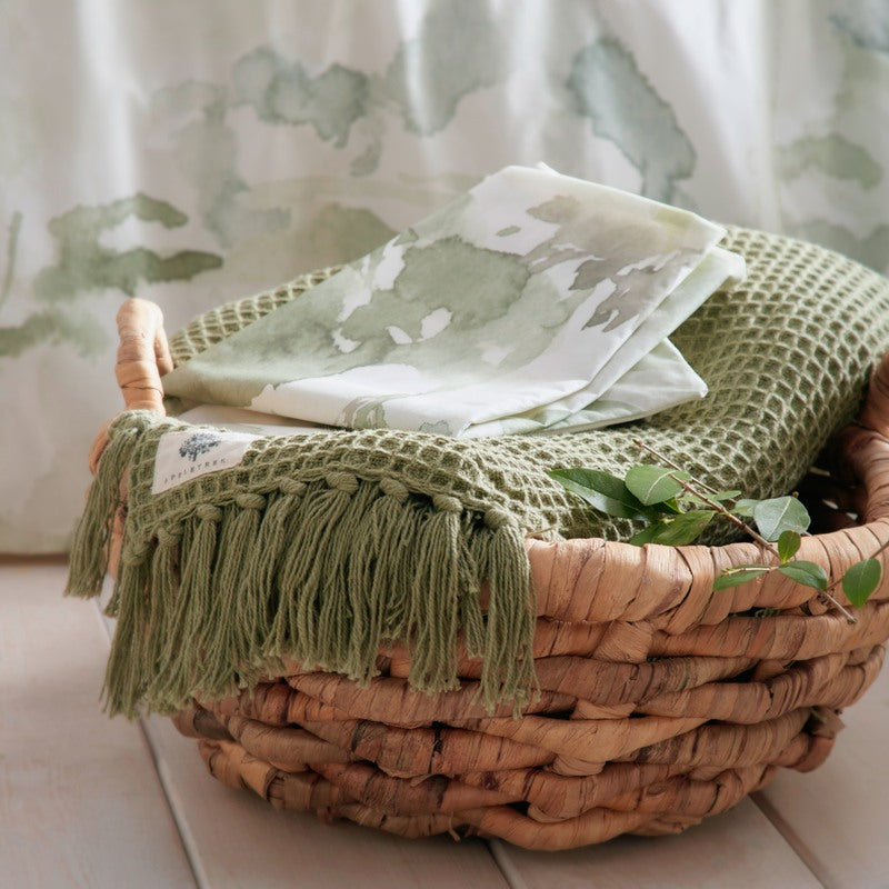 Appletree Loft Edale Duvet Cover Bedding Set Green