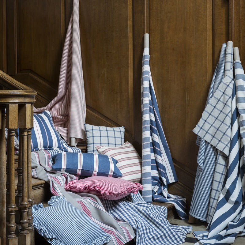 Clarke & Clarke Portland Fabric Navy