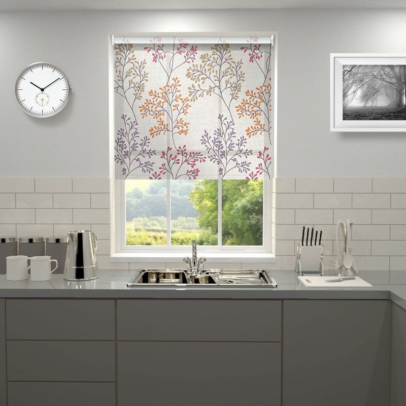 Egerton Made to Measure Roller Blind Lilac