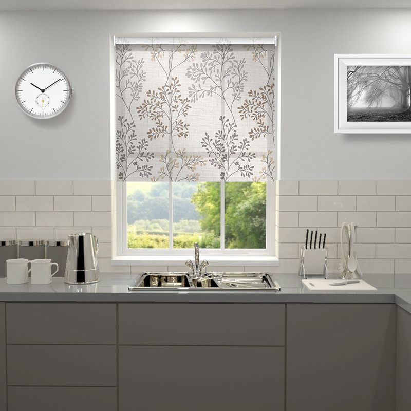 Egerton Made to Measure Roller Blind Taupe