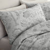 Hyperion Elena Floral Jacquard Bedding Set Grey