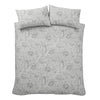Hyperion Elena Floral Jacquard Bedding Set Grey