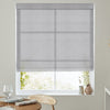 Eloise Sheer Voile Made to Measure Roman Blind Fog