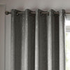 Elstree Ready Made Eyelet Curtains Smoke