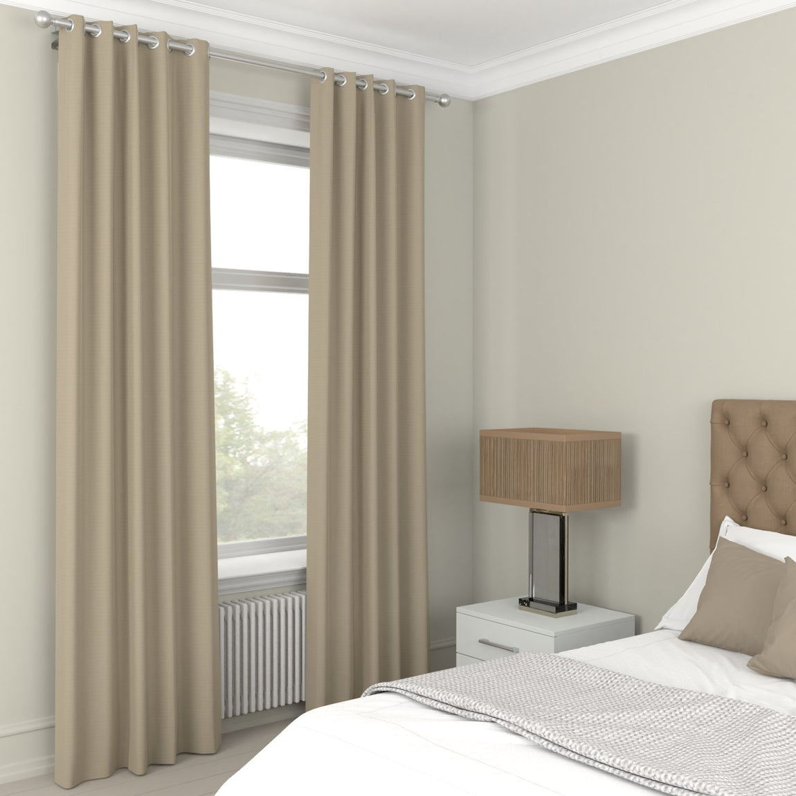Elvira Made to Measure Curtain Camel