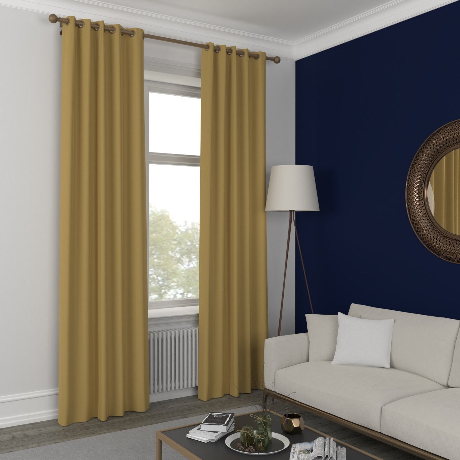 Elvira Made to Measure Curtain Melon