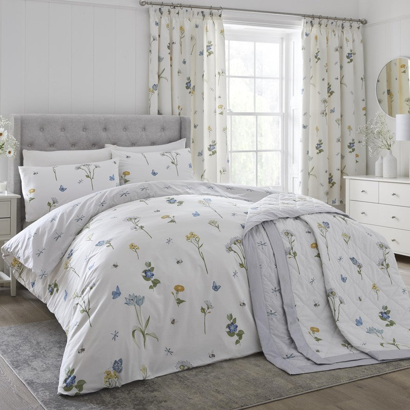 Stock Up & Save: Terry's Fabrics Winter Blowout - Discounts to 90% Off! 4 Emelia Bedding Set Blue