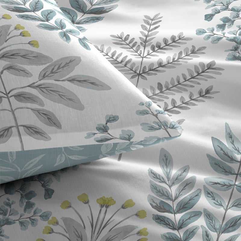 Dreams & Drapes Emily Duvet Cover Bedding Set Duckegg