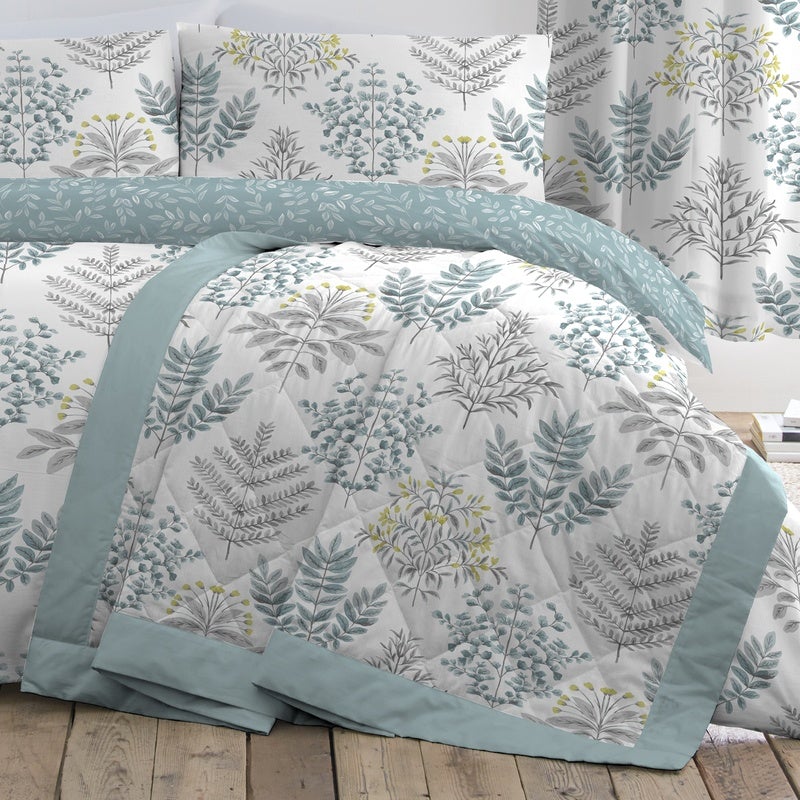 Dreams & Drapes Emily Duvet Cover Bedding Set Duckegg
