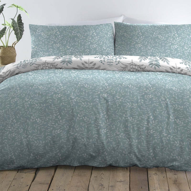 Dreams & Drapes Emily Duvet Cover Bedding Set Duckegg