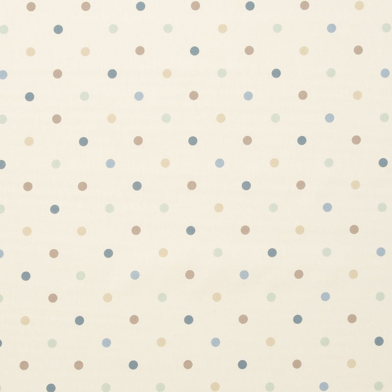 Clarke & Clarke Dotty Fabric Duckegg