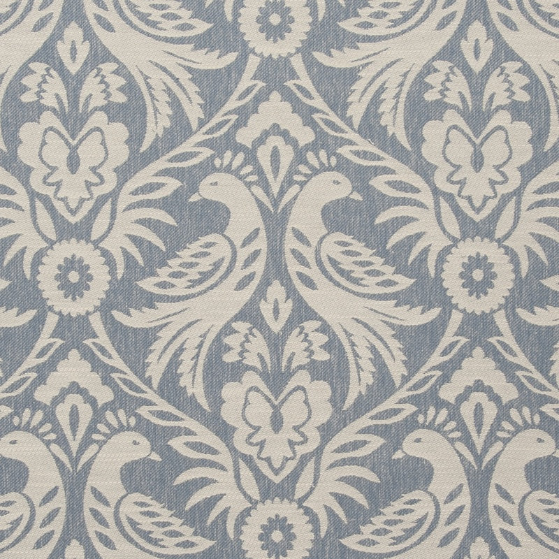 Clarke & Clarke Harewood Fabric Chambray