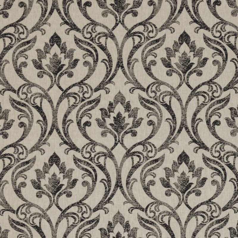 Clarke & Clarke Leyburn Fabric Charcoal