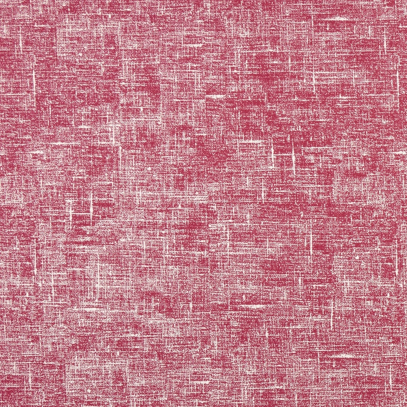 Linum Print Curtain Fabric Rouge