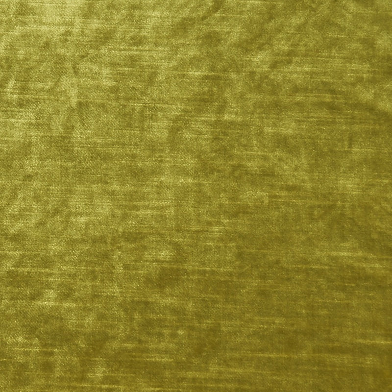 Clarke & Clarke Allure Velvet Fabric Chartreuse
