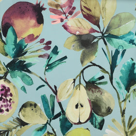 Clarke & Clarke Fruta Velvet Fabric Mineral