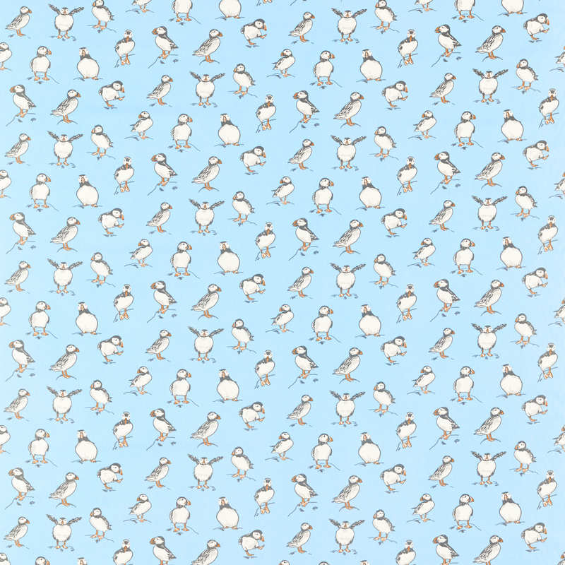 Clarke & Clarke Atlantic Fabric Powder Blue