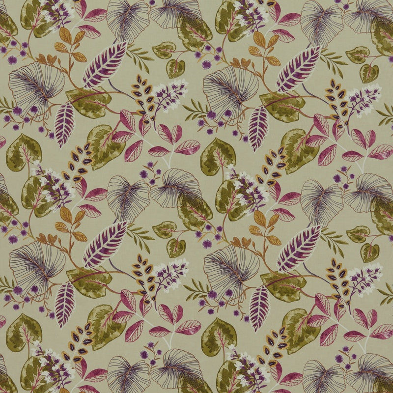 iLiv Fandango Fabric Cranberry