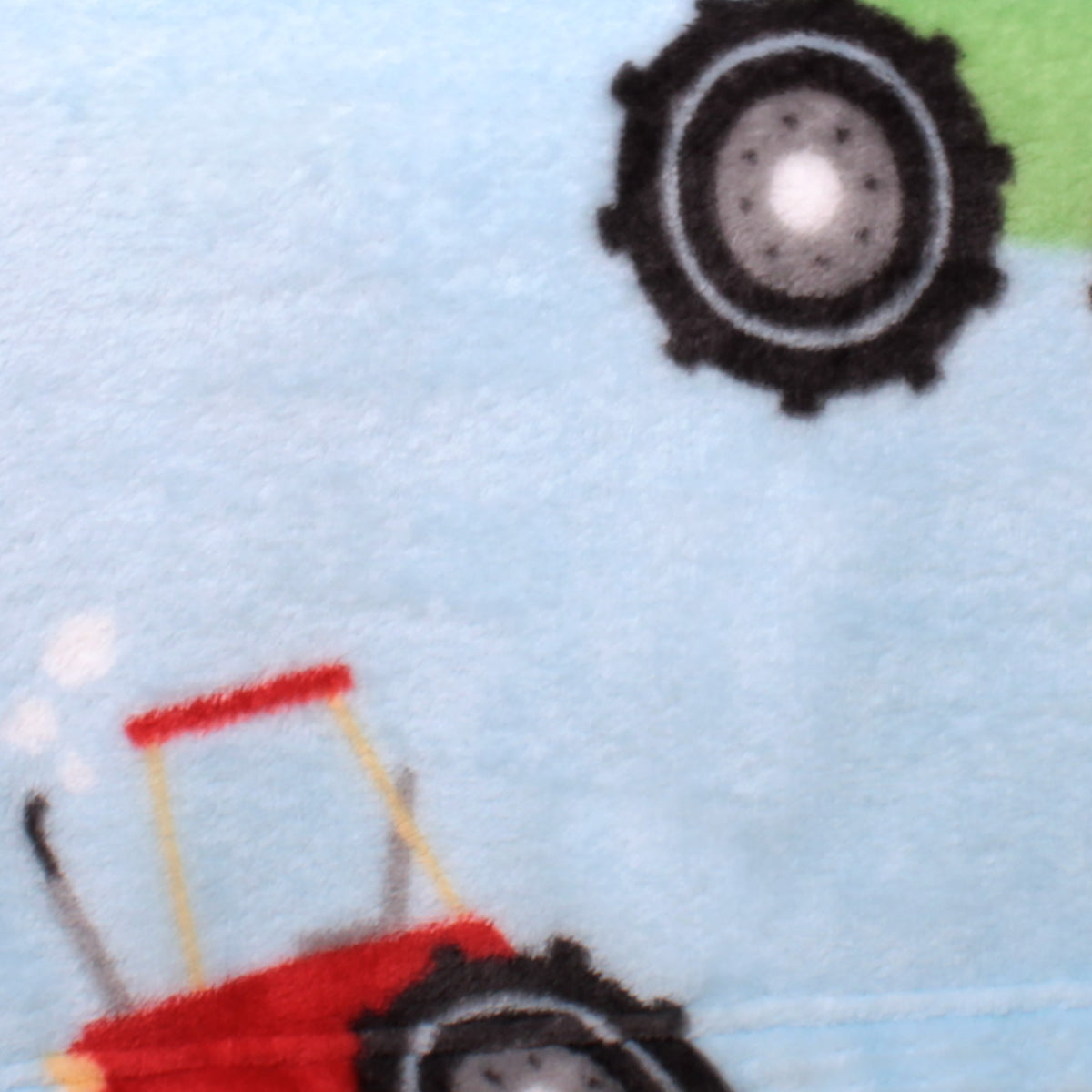 Farmyard Friends Throw 120cm x 150cm Blue