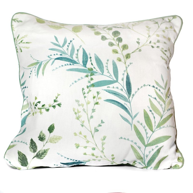 Fusion Fernworthy Filled Cushion 43cm x 43cm Green